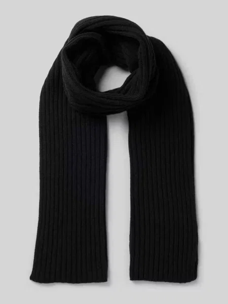 Szal z naszywką z logo Peuterey czarna