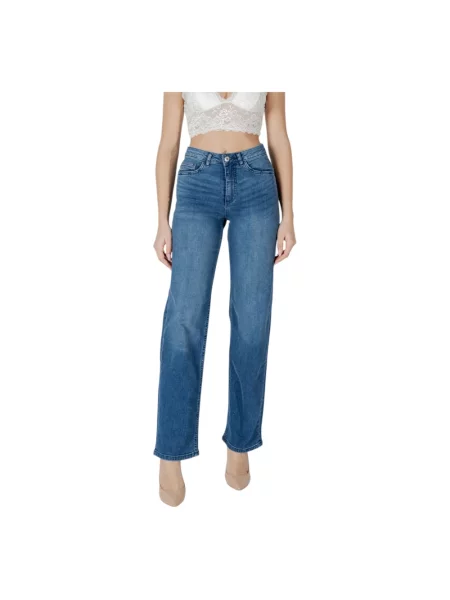 Jeansy Ichi niebieskie