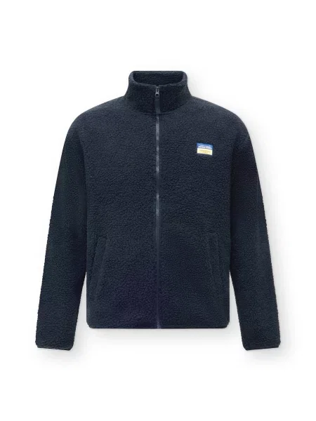 JACK & JONES Jachetă fleece JORPOCKY marin albastru