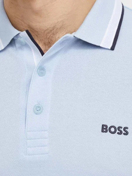 Поло BOSS Green Paddy зелене