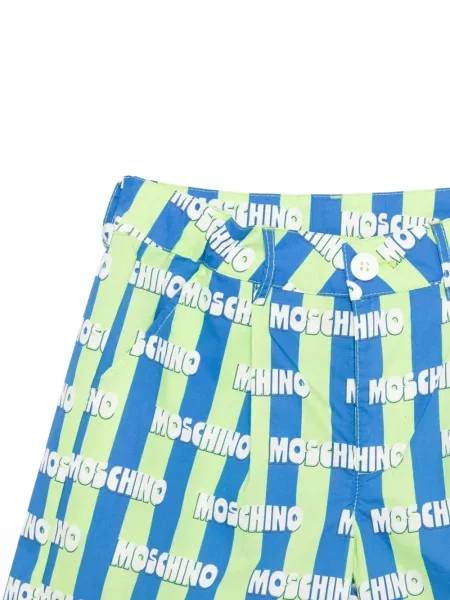 Szorty dziecięce Moschino niebieskie