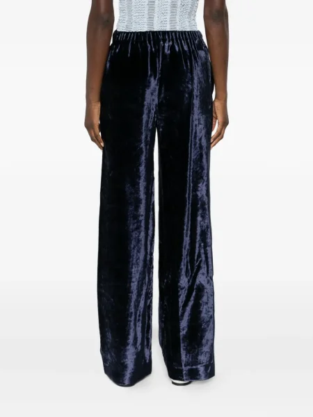 Pantaloni Incotex de catifea albastru