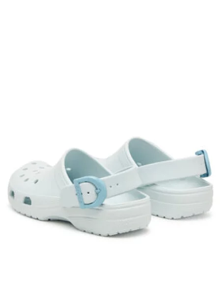 Klasické pantofle Crocs s přezkou modré