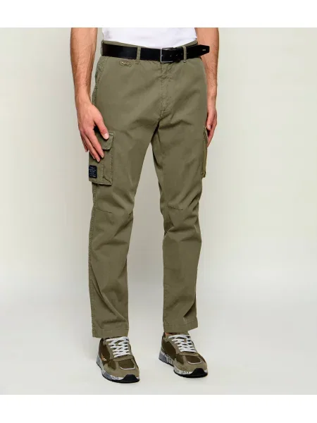 Aeronautica Militare Pantaloni cargo verde