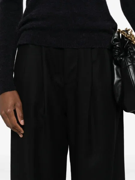 Pantaloni Susanne Bommer plisate negru