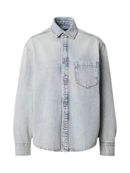 Pepe Jeans Geacă de primăvară-toamnă Kim pastel albastru
