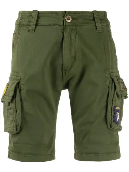 Pantaloni scurți cargo Alpha Industries verde