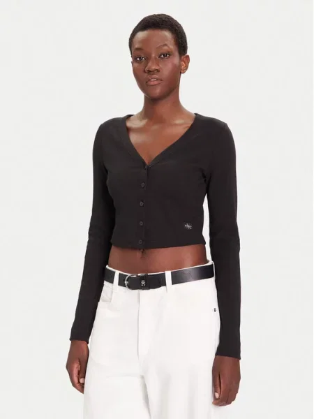 Calvin Klein Jeans Ζακέτα μαύρο