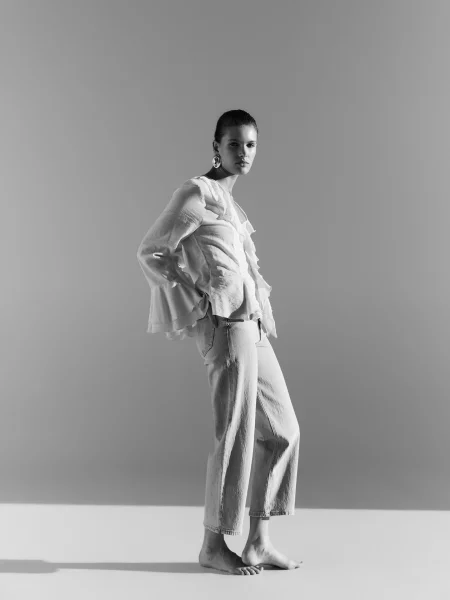 Reserved Джинси straight fit синій