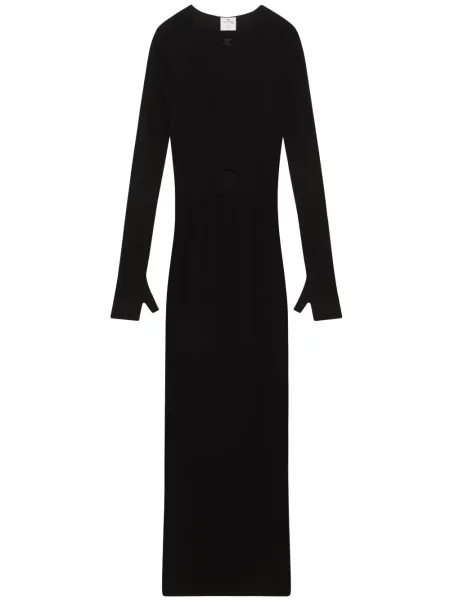 Rochie maxi Courreges negru