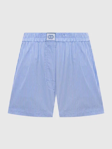 Шорти Sarah в смужку Simkhai блакитні