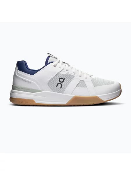 Încălțăminte de tenis pentru bărbați On Running The Rodger Clubhouse Pro white/iceberg alb