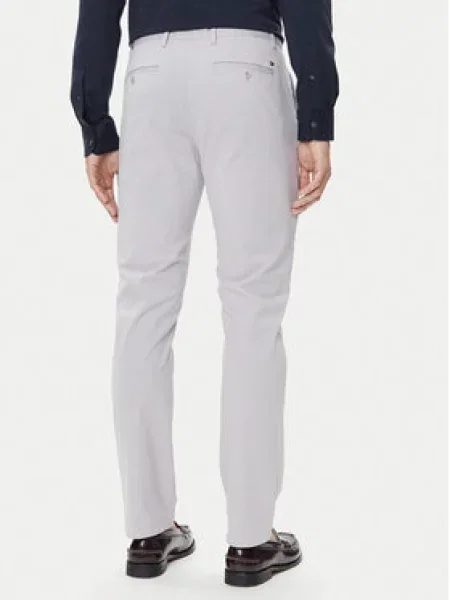 TOMMY HILFIGER Kalhoty DENTON světle šedá
