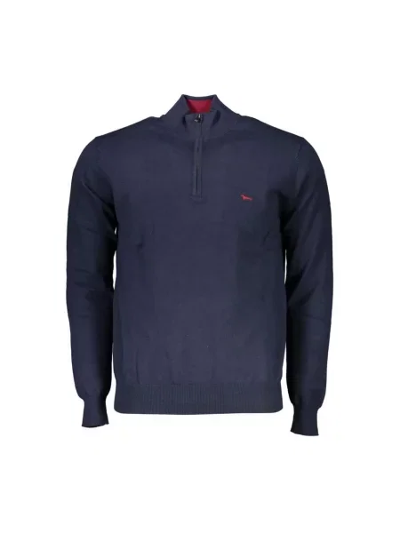 Golf Harmont & Blaine elegancki niebieski