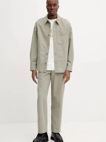 Штани A.P.C. jean fergus фасон chinos зелений