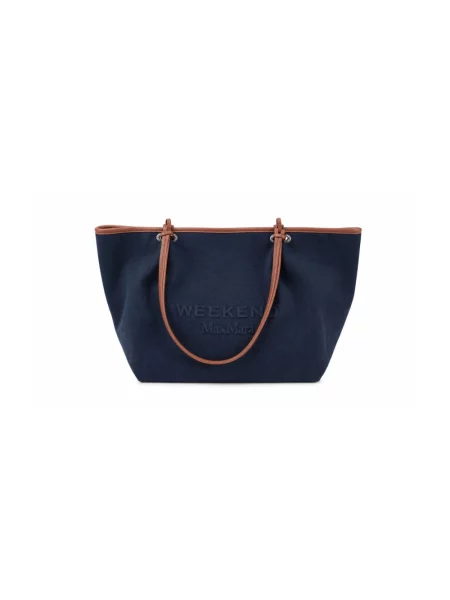 Shopperka Weekend Max Mara niebieska