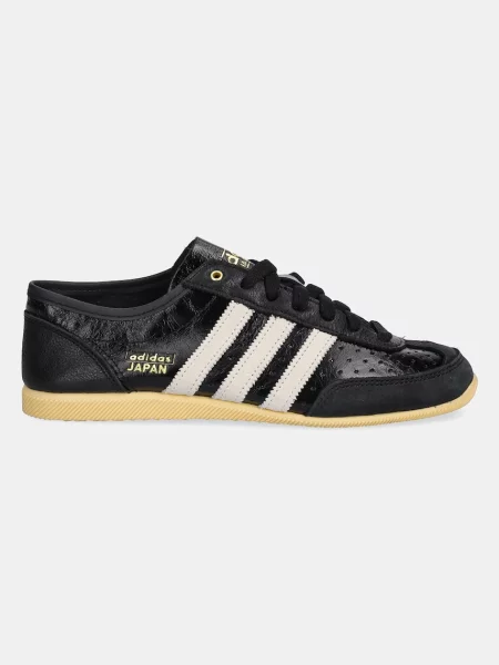 Δερμάτινα αθλητικά παπούτσια adidas Originals Japan Decon W μαύρο