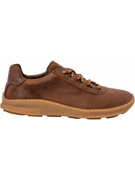 Sneakersy El Naturalista brązowe