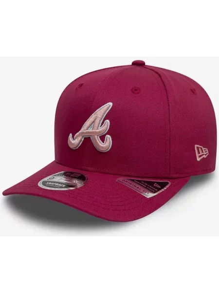 Czapka z daszkiem New Era MLB Atlanta Braves Intensywny S-M różowy