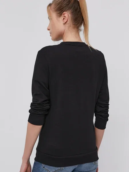 Mikina Emporio Armani s aplikací černá