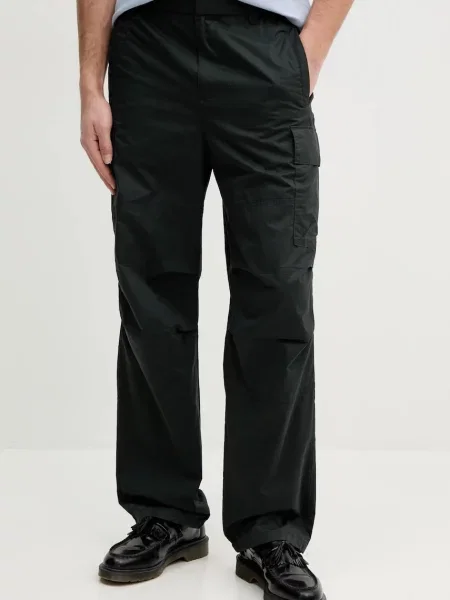 Kalhoty Armani Exchange ve střihu cargo zelená