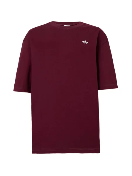 Póló adidas Ess Tee Os Maroon S fehér