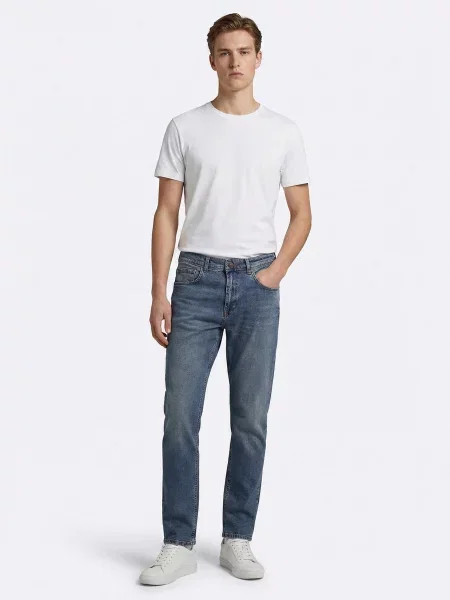Прямі джинси LTB Jeans бавовна/еластан синій