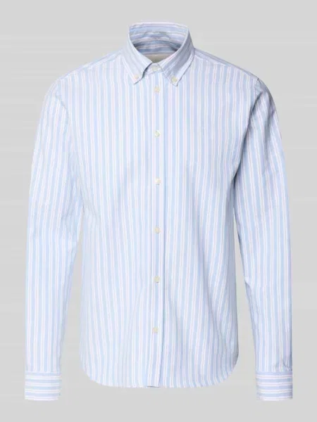 Koszula casual z kołnierzykiem button-down krój regular fit model Konrad' Les Deux