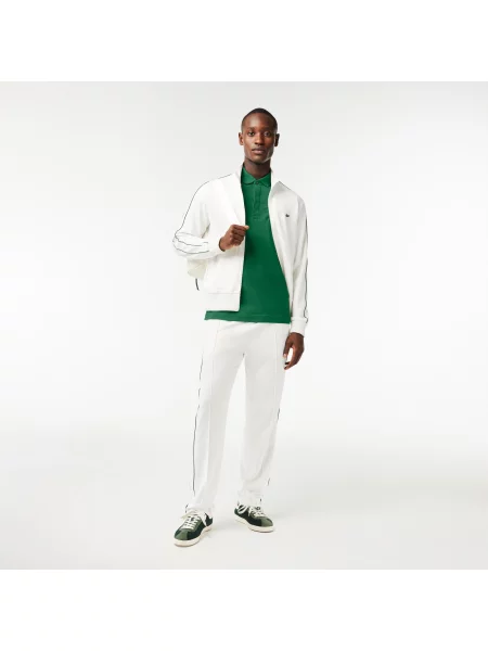 Lacoste Koszulka Polo Smart Paris Z Elastycznej Bawełny zielona