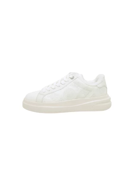 Sneakerși Guess alb