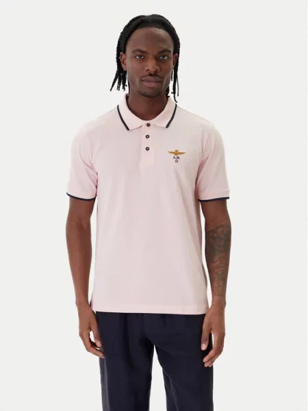 Aeronautica Militare Polo ροζ