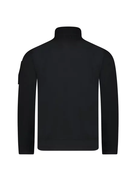 Sweter z golfem C.p. Company wełniany do golfa czarny