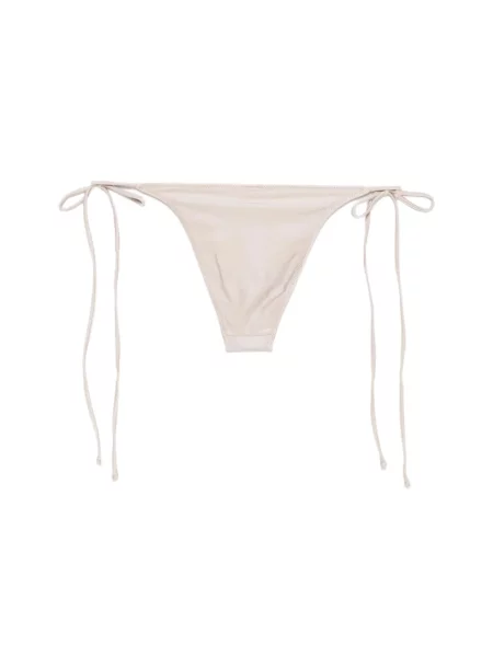 Satynowe majtki Frankies Bikinis beżowe