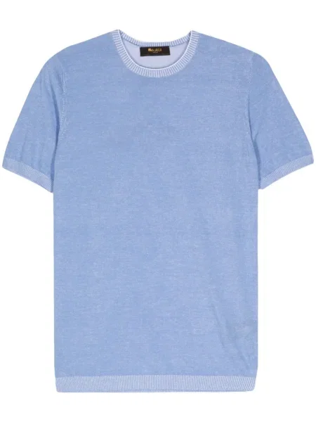 Pulover Moorer scurt albastru