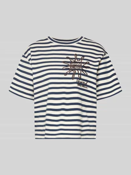 Weekend Max Mara Koszulki Kobieta Niebieski L Wkdsabato T-shirt granatowa