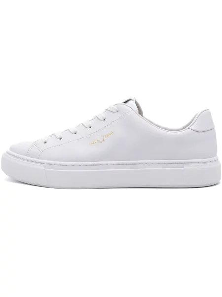 Pantofi Fred Perry din piele alb