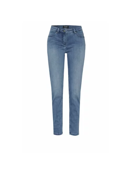Skinny jeansy skinny Toni Dress niebieskie