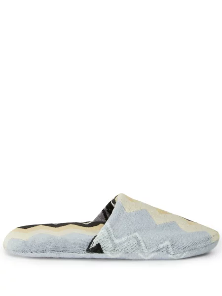 Kapcie Missoni Home niebieskie