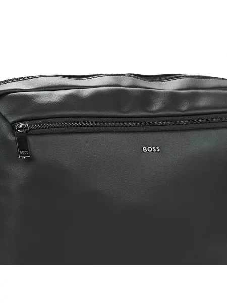 BOSS geantă pentru bărbați Jace_Zip Messenger negru