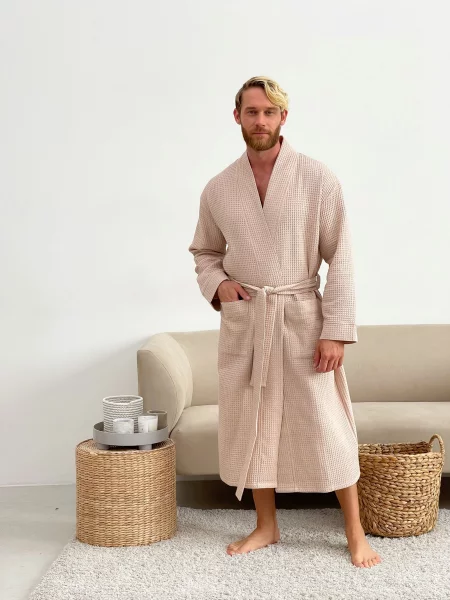 Cosy Халат бежевий