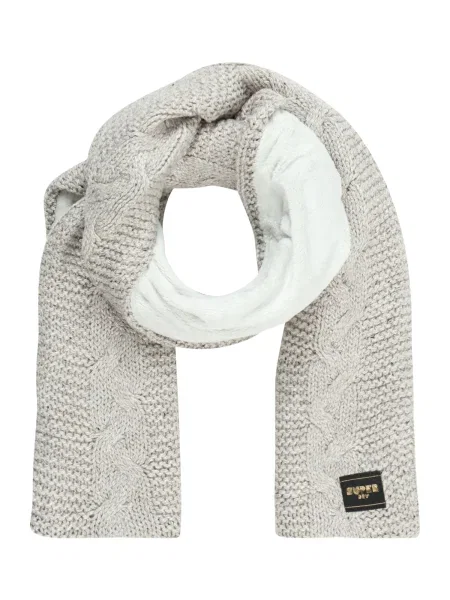 Fular Superdry alb