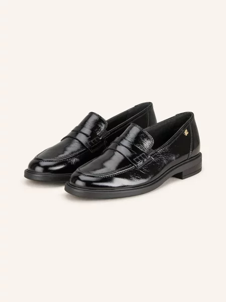 Paul Green Penny Loafers schwarz czarne