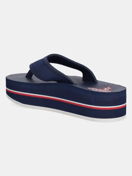 В'єтнамки Rip Curl на платформі синій