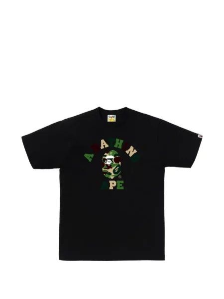 Tricou A Bathing Ape® cu imagine negru