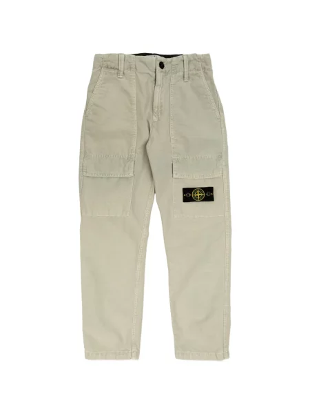 Spodnie dziecięce Stone Island szare
