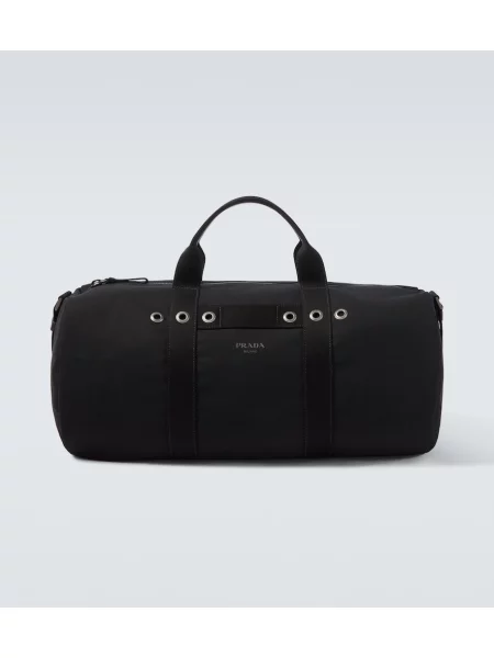 Geantă Prada din canvas negru