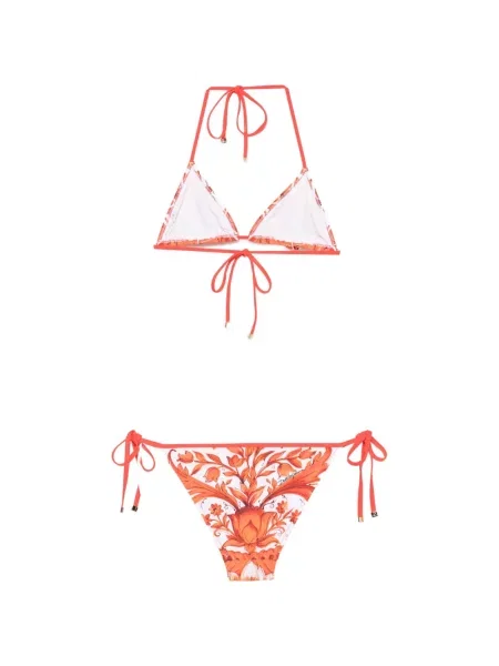 Bikini Dolce & Gabbana cu imagine alb