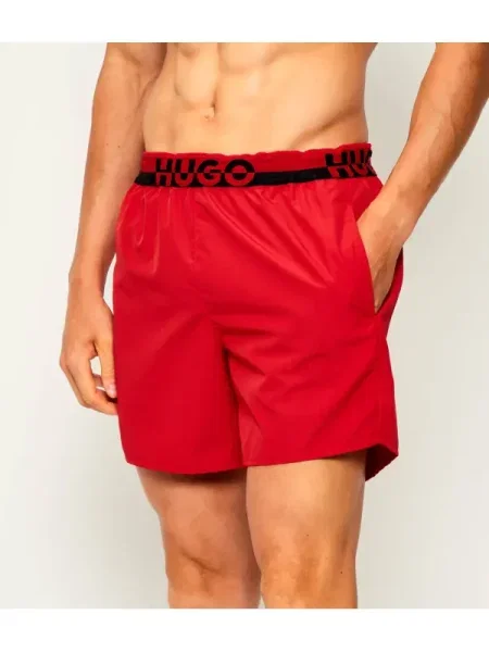 Sport rövidnadrág Hugo Bodywear piros
