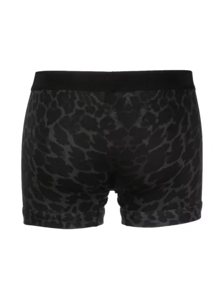 Raštuotos bokseriai Tom Ford leopardinės juoda