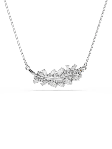 Swarovski lănțișor pentru femei din metal cu zirconiu cubic VIENNA alb
